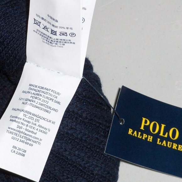 Polo Ralph Lauren Alpine Skiing Beanie Hat - Picture 5 of 5